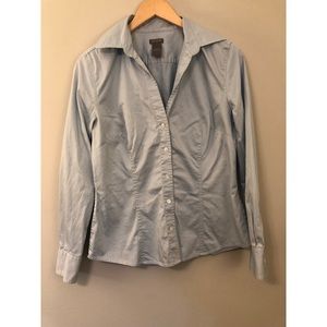 Light Blue Ann Taylor Button Down
